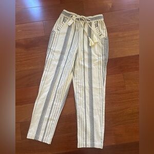 NWT Anthropologie essential beach pants size XS
